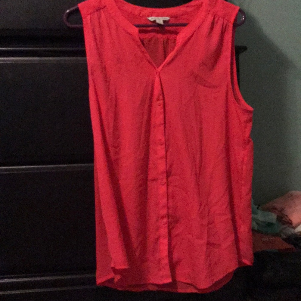 Hot pink blouse